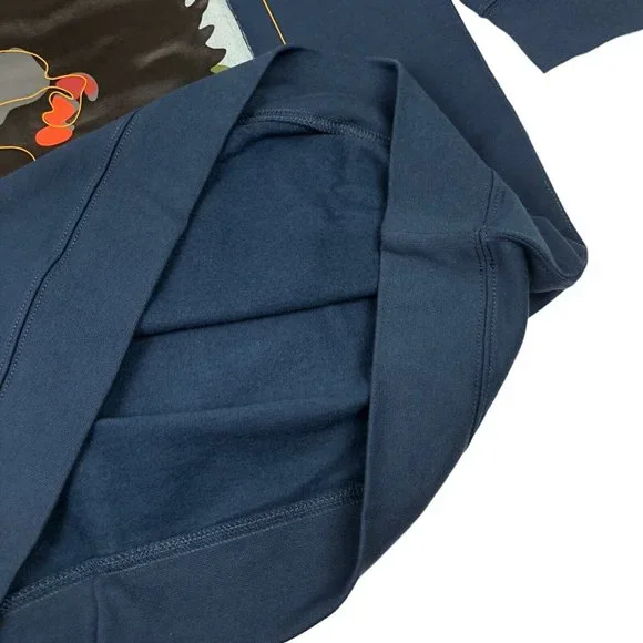 NEW Black History Month Graphic Sweatshirt Mens Medium Beautiful Man Blue Target - Picture 3 of 6